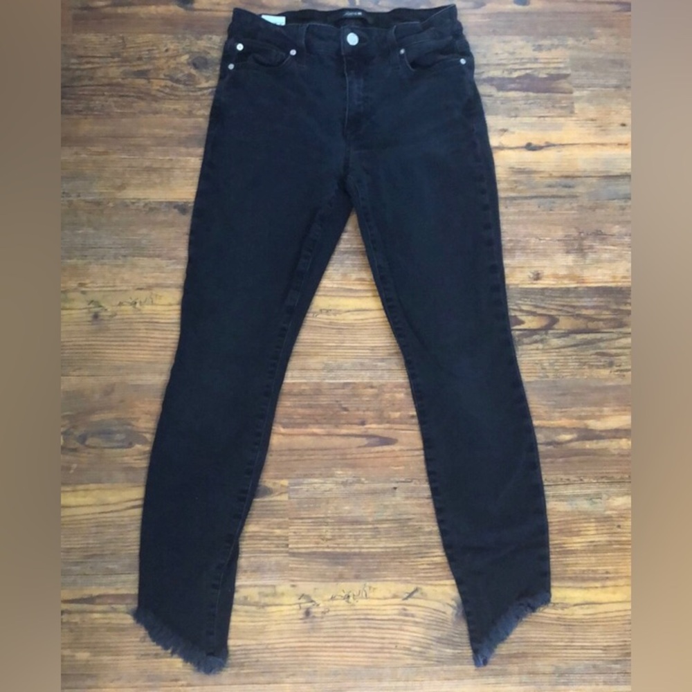 Joe’s Jeans l Black Denim The Icon Mid Rise Skinny Ankle Jeans